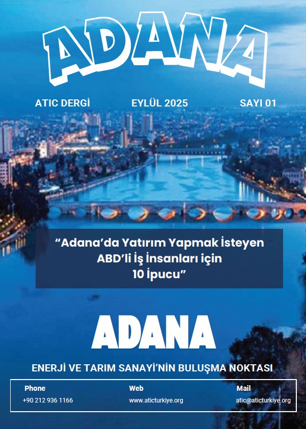 Adana'da Yatırım Yapmak İsteyen ABD'li İş İnsanları için 10 ipucu